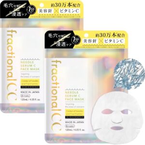 Farkcinė veido kaukė su Vitamino C kokteiliu (6 vnt)